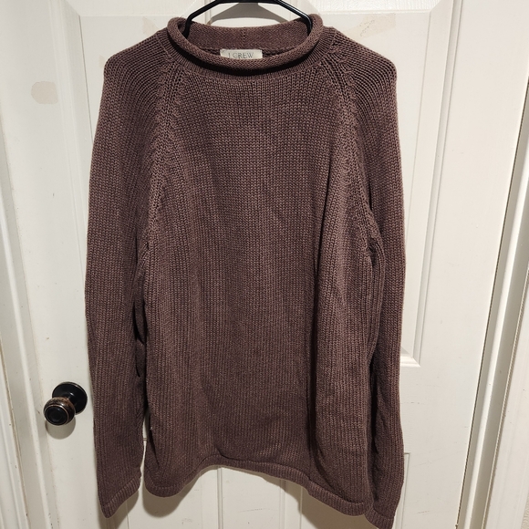 J. Crew Other - Vintage J.Crew brown chunky rollneck pullover sweater preppy casual 90s Large